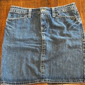 Tommy Hilfiger Blue Denim Jean Mini Short skirt size 18/20